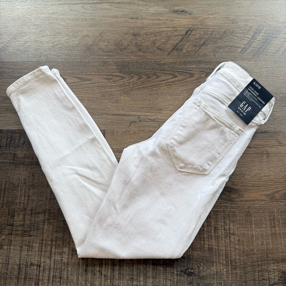 NWT GAP Women's White Skinny Jeans - Picture 10 of 10